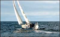 cross cut sails on Xica